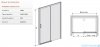Sanplast Free Zone drzwi przesuwne D2P/FREEZONE 110x190 cm prawa przejrzyste 600-271-3140-38-401